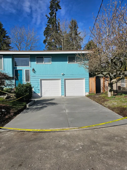 A new driveway